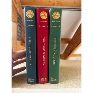 Rick riordan The trials of Apollo set of 3 books first editions